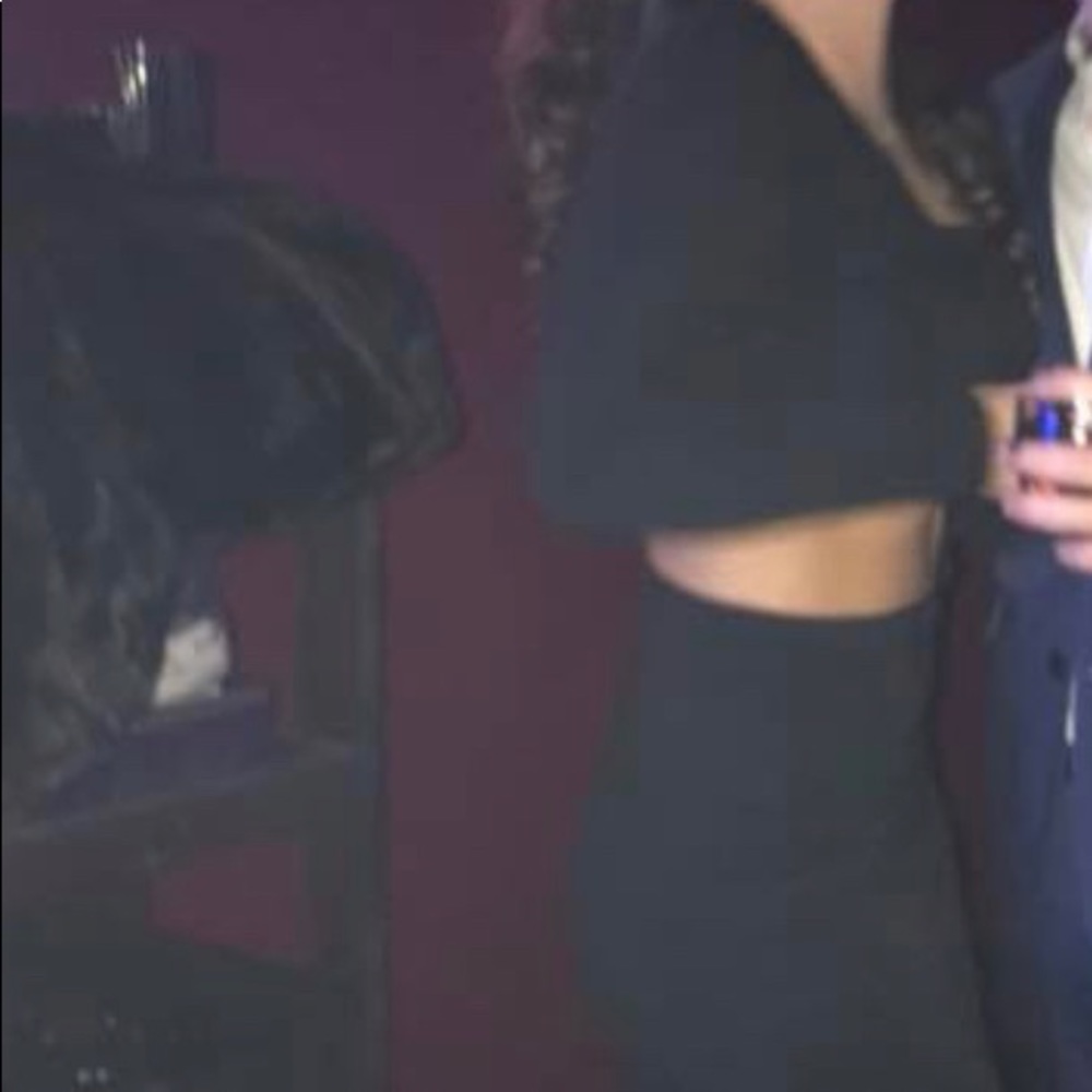 Black size Medium nasty gal dress